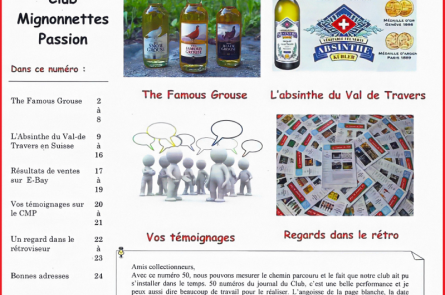 La « UNE» Numéro 50
